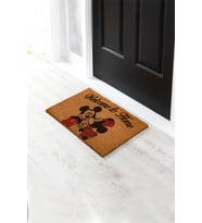Mickey Mouse Welcome To Home Kapı Önü Paspası Koko Paspas Giriş Paspası