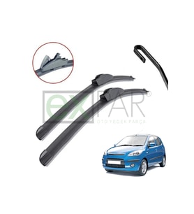 HYUNDAİ İ10 uyumluÖN CAM SİLECEK SÜPÜRGESİ TAKIMI 2008 - 2010 İ10 ÖN SİLECEK SAĞ SOL