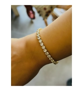 XUPING 14K GOLD RENK SUYOLU BİLEKLİK 17+2CM ACR0760