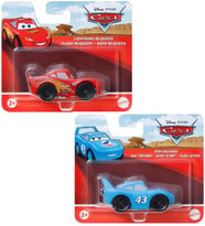 Disney Pixar Cars 2 Araç Set - Lightning (Şimşek) McQueen & Strip Weathers - AKA The King (7 cm)