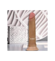 18 CM Çift Katmanlı Ultra Realistik ve Yumuşak Dokulu anl Dildo