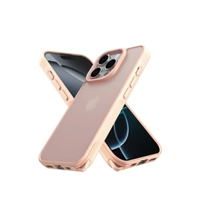 Apple iPhone 16 Pro Kılıf Elegant Kapak - Pudra