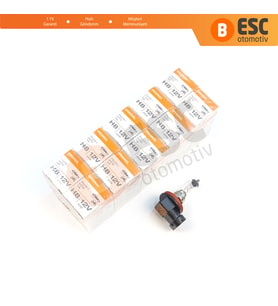 Kısa Uzun Far Sis Lambası için 10 Adet OSRAM ORIGINAL 64212 H8 12V 35W PGJ19-1 H8 Halojen Ampul