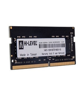 HI-LEVEL 8GB DDR4 3200MHZ NOTEBOOK RAM VALUE HLV-SOPC25600D4/8G