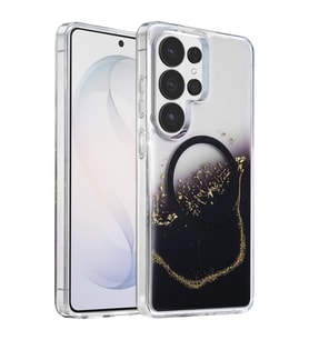 Onegif Galaxy S26 Ultra Lotus Simli Magsafe Kapak - Siyah