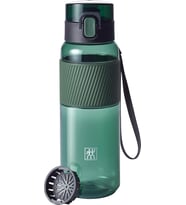 Zwilling İçecek Şişesi, Bpa Içermez, Fitness, Boş Zaman Ve Ofis Için Su Şişesi, Tritan, Koyu Yeşil, (Çok Renkli)