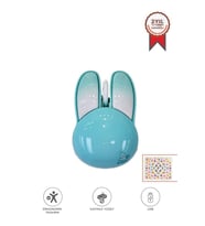 Kablosuz Tavşan Kulaklı Sessiz Mouse 1200 DPI Optik Kablosuz Fare Torima TM-21 Mavi