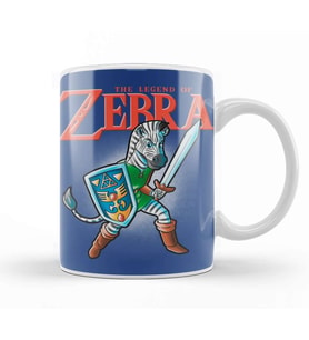The Legend Of Zebra Kupa Bardak Porselen