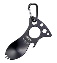 Crkt 9100K Eat’N Tool Karabina Çok Fonksiyonlu Karabina Tornavida Lokma Açacak Çatal Kaşık