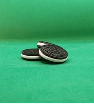 Oreo Çıt Çıt (Clicker) Rahatlatıcı, Gerçekçi Oyuncak, Obje 3'lü Set. (Beyaz-Siyah)