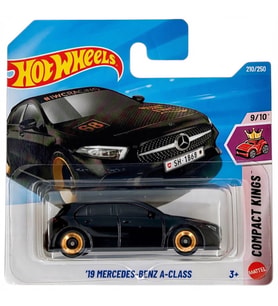 Hot Wheels '19 Mercedes-Benz A-Class - Siyah - 2026 - JJK44 (1/64)