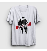Presmono Unisex Beyaz James Spader The Blacklist T-Shirt 183323tt