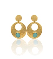 Kadir Jewellery 22 Ayar Altın Kaplama Vintage Küpe -El İşçiliği Ve Hipoalerjenik Küpe