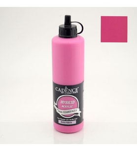 Cadence Hybrid Multisurfaces Akrilik Boya 500ml H025 Fuşya