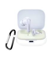 Microsonic Xiaomi Redmi Buds 5 Kılıf Askılı Mat Silikon Beyaz (Beyaz)