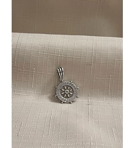 GEMİ DÜMENİ ÇAPA DETAY 925 AYAR GÜMÜŞ KOLYE