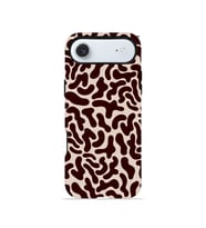 iPhone 17 Air Vorian Çift Katmanlı Kılıf Cocoa Scribble