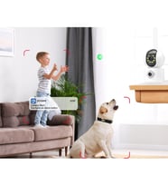 Çift Lensli İç Mekan Wi-Fi Kamera