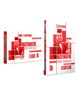 Benim Hocam 2026 KPSS Matematik Ders Notları ve Soru Bankası Seti 2 Kitap