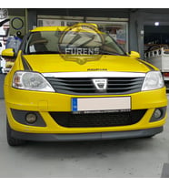 Dacia Logan MCV 2008-2012 Uyumlu H lip Esnek Ön Lip 2 Parça Karlık Ön Ek Tampon Altı Dil