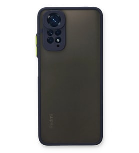 Pilelistore   Xiaomi Redmi Note 11 Pro Kılıf Montreal Silikon Kapak - Lacivert