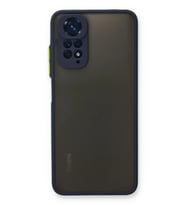 Pilelistore   Xiaomi Redmi Note 11 Pro Kılıf Montreal Silikon Kapak - Lacivert