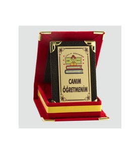 Canım Öğretmenim Plaketi