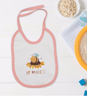 BK Kids Pembe Bebek Mama Önlüğü - Model 185