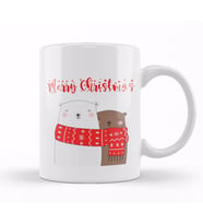 Yılbaşı Yeni Yıl Konseptli Noel Merry Christmas Kupa Bardak Porselen