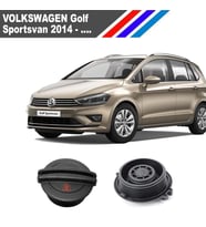 Otozet -VW Golf SportSvan Radyatör Yedek Su Depo Kapağı Yan Sanayi 2014 Sonrası