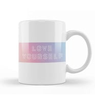 Bts Love Yourself Pastel Gradient Kupa Bardak Porselen