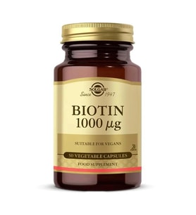 Solgar Biotin 1000mcg 50 Kapsül