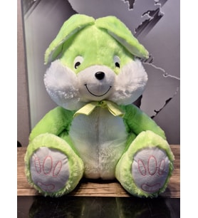 FISTIK YEŞİLİ PAPYONLU TAVŞAN 40cM