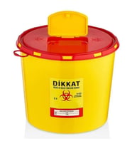 Tıbbi Atık Kovası 5 Litre (TAK3205) -  Güvenli ve Dayanıklı