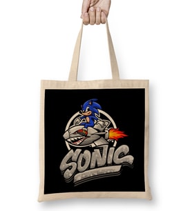 Sonict The Hedgehog Sonic Fly Bez Çanta Uzun Saplı