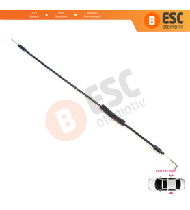 Renault Master MK3 Opel Movano B Nissan NV400 826703236R 8200766635 için Yan Sürgülü Orta Kapı Kilit Açma Teli