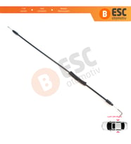 Renault Master MK3 Opel Movano B Nissan NV400 826703236R 8200766635 için Yan Sürgülü Orta Kapı Kilit Açma Teli