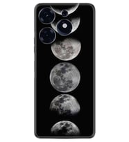 Tecno Spark 10 Pro Kılıf Resimli Desenli Baskılı Silikon Great Moons 1354