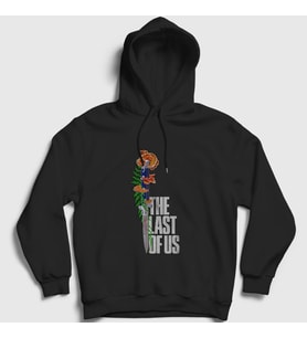 Presmono Unisex Siyah Switchblade Oyun Last Of Us Kapüşonlu Sweatshirt 362717tt