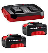 Einhell 18V 2 x 4,0 Ah PXC Twincharger Kit, Akü & Şarj Cihazı