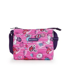 Gabol İpli Çocuk Çantası Sticker Pembe GB.234156