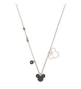 Monemel Lisanslı Mickey  Kolye (Altın Kaplama) SEVGILIYE HEDIYE