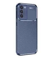 Vivo V30 Lite 4g Kılıf Auto Focus Karbon Kapak - Lacivert