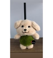 Sevimli Şirin Köpek Peluş Oyuncak Anahtarlık Hediyelik Uyku Arkadaşı 15 Cm (Çok Renkli)