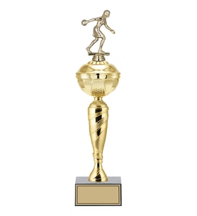 ODAK KUPA - Figürlü Kupalar - Bowling Kadın Figürlü Kupalar FG-075 C - 44 cm