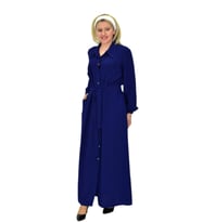Kadın Ferace Elbise BGL-ST03809 (Lacivert)