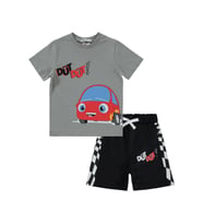 Civil Boys Erkek Çocuk Takım 2-5 Yaş Beyaz (Gri)