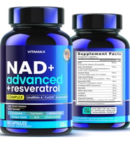 NAD+ Advanced + Resveratrol Complex Urolithin A, coq10, quercetin 60 Kapsül