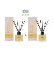 2x Vanilya Dekoratif Ortam Kokusu 120 ml Cheerful Place - Bambu Çubuklu (Standart)