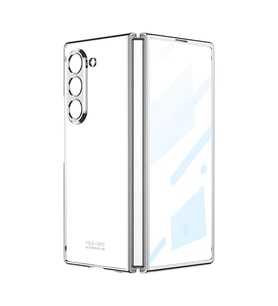 Galaxy Z Fold 6 Kılıf Zore Full Camlı Kıpta Kapak